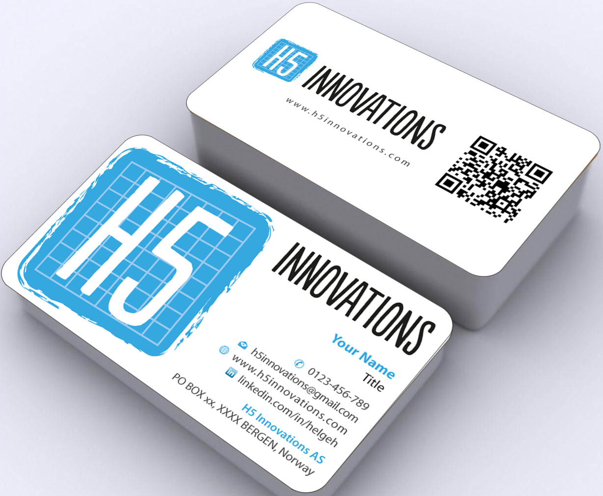 Visitenkarten-Design von Sbss für H5 Innovations | Design #1681281