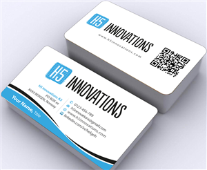 Business Card Design by Sbss for H5 Innovations | Design: #1681347