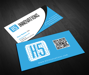 Business Card Design by Sbss for H5 Innovations | Design: #1681351