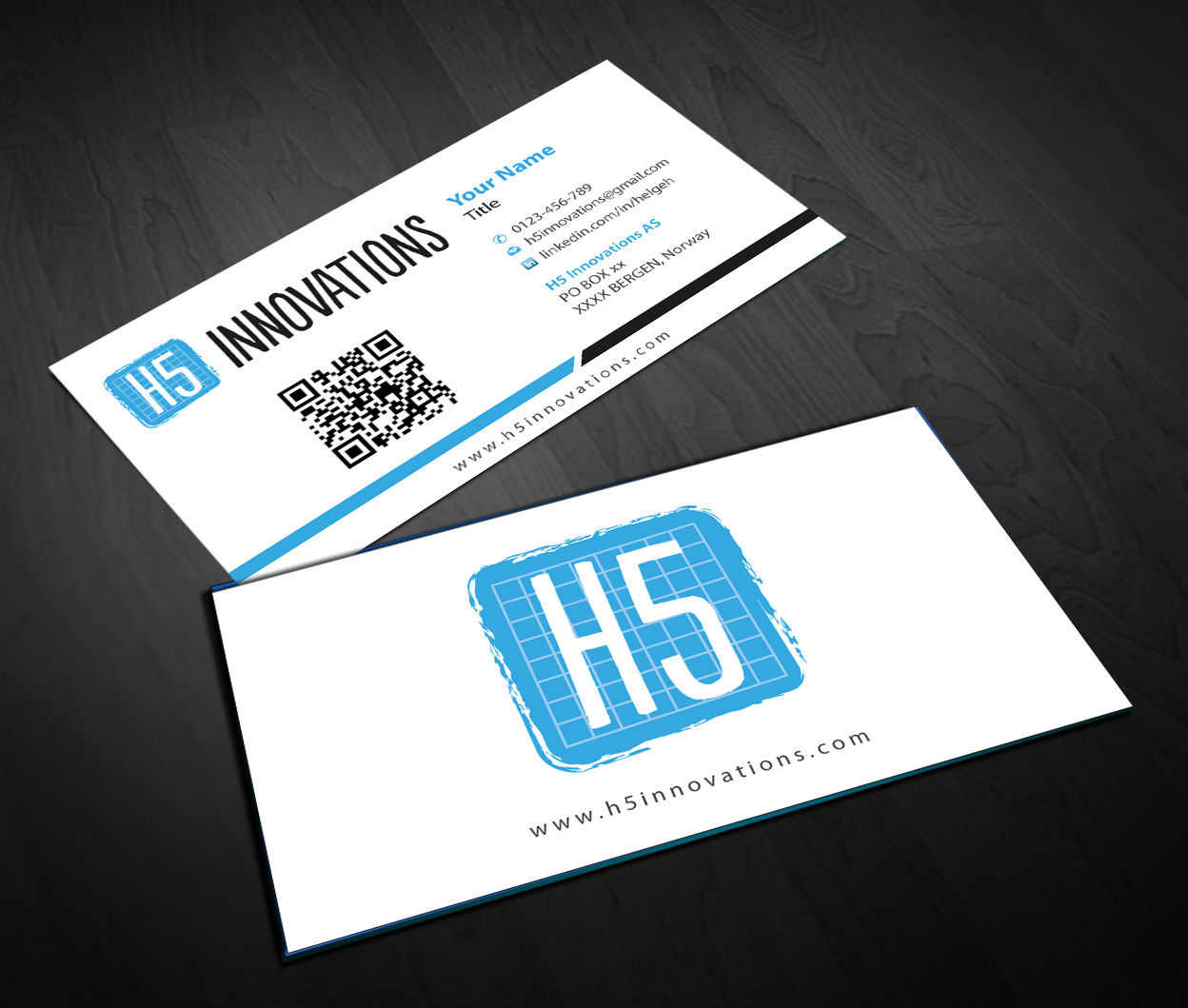 Business Card Design by Sbss for H5 Innovations | Design #1681403
