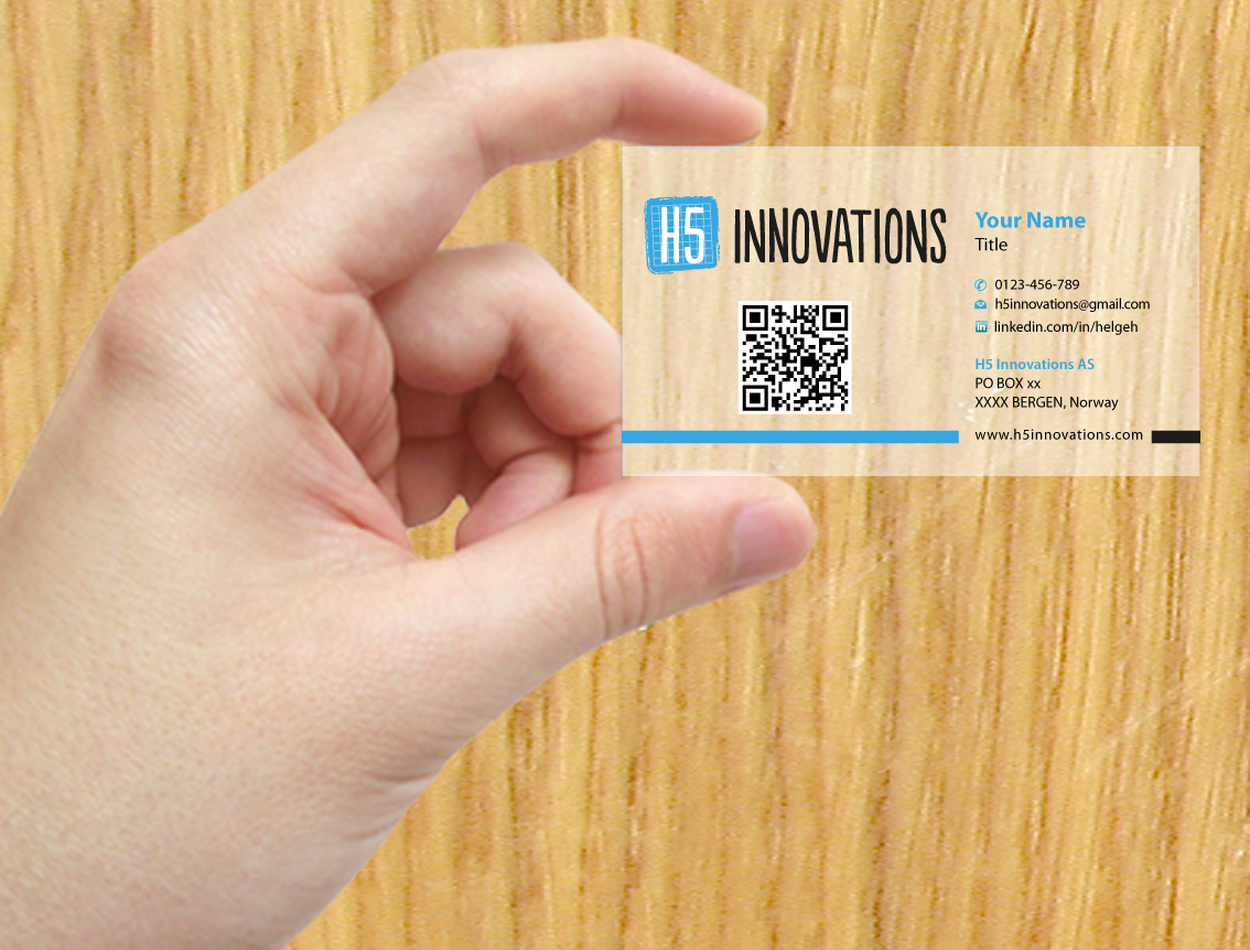 Visitenkarten-Design von Sbss für H5 Innovations | Design #1681441