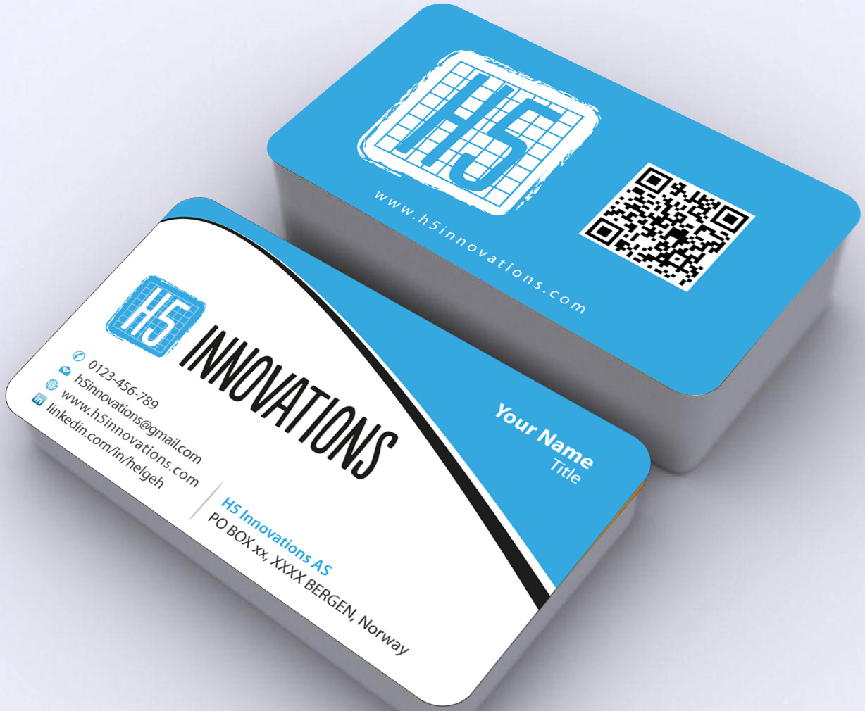 Design de Carte de Visite par Sbss pour H5 Innovations | Design #1681487