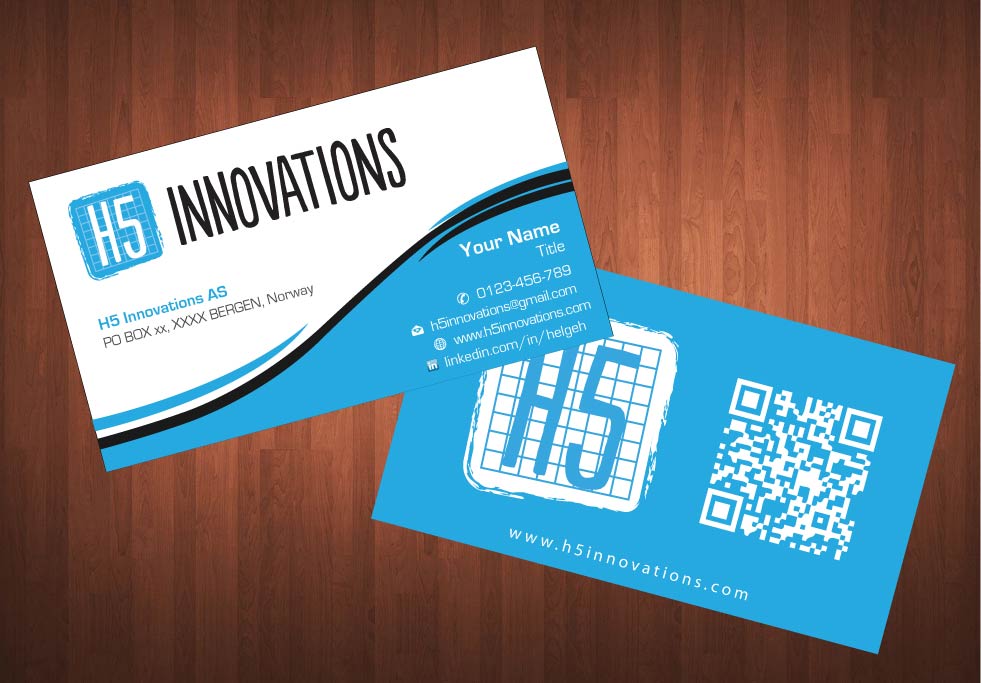 Business Card Design by Sbss for H5 Innovations | Design #1682599