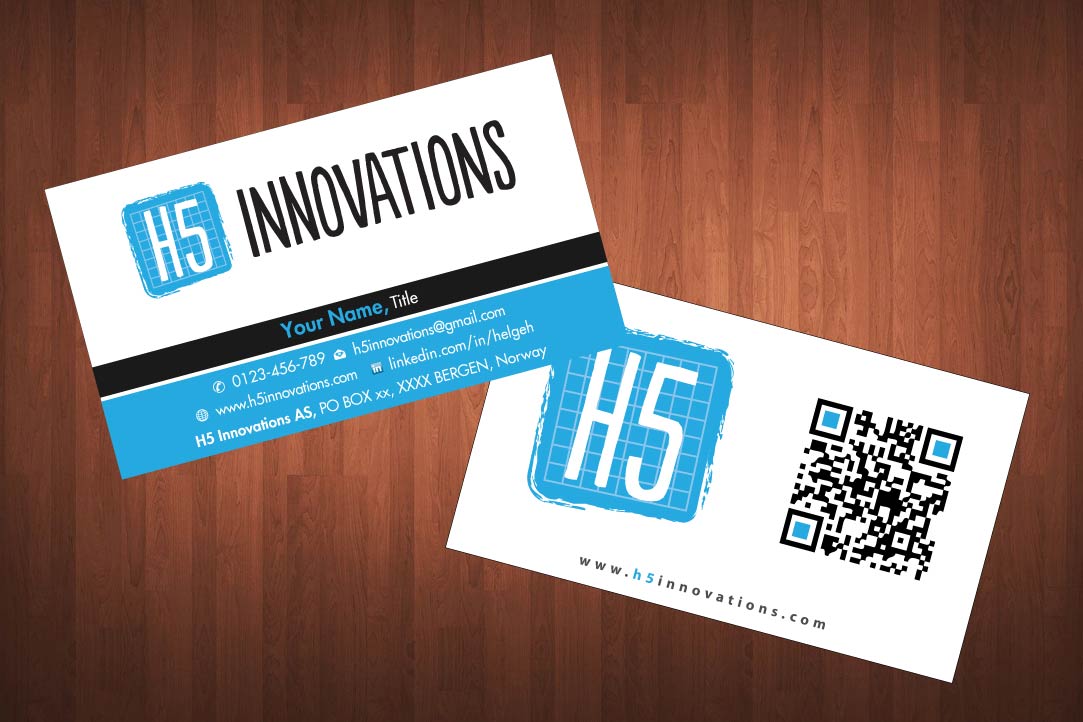 Visitenkarten-Design von Sbss für H5 Innovations | Design #1682603