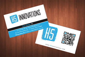 Design de Carte de Visite par Sbss pour H5 Innovations | Design : #1682603