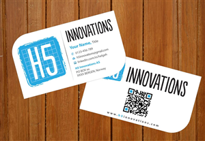 Design de Carte de Visite par Sbss pour H5 Innovations | Design : #1682623
