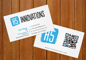 Design de Carte de Visite par Sbss pour H5 Innovations | Design : #1682629