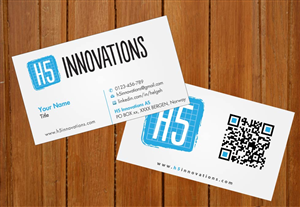 Design de Carte de Visite par Sbss pour H5 Innovations | Design : #1682634