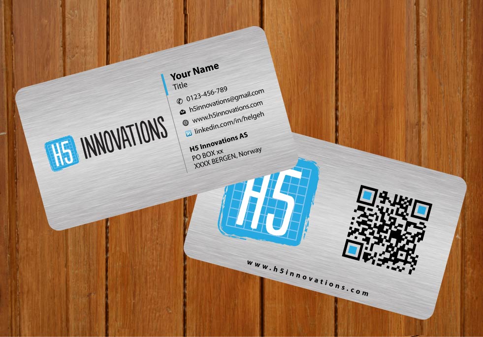 Business Card Design by Sbss for H5 Innovations | Design #1682638