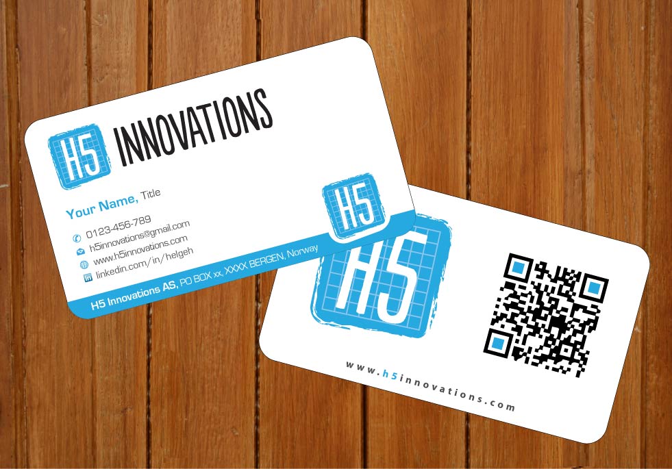 Business Card Design by Sbss for H5 Innovations | Design #1682659