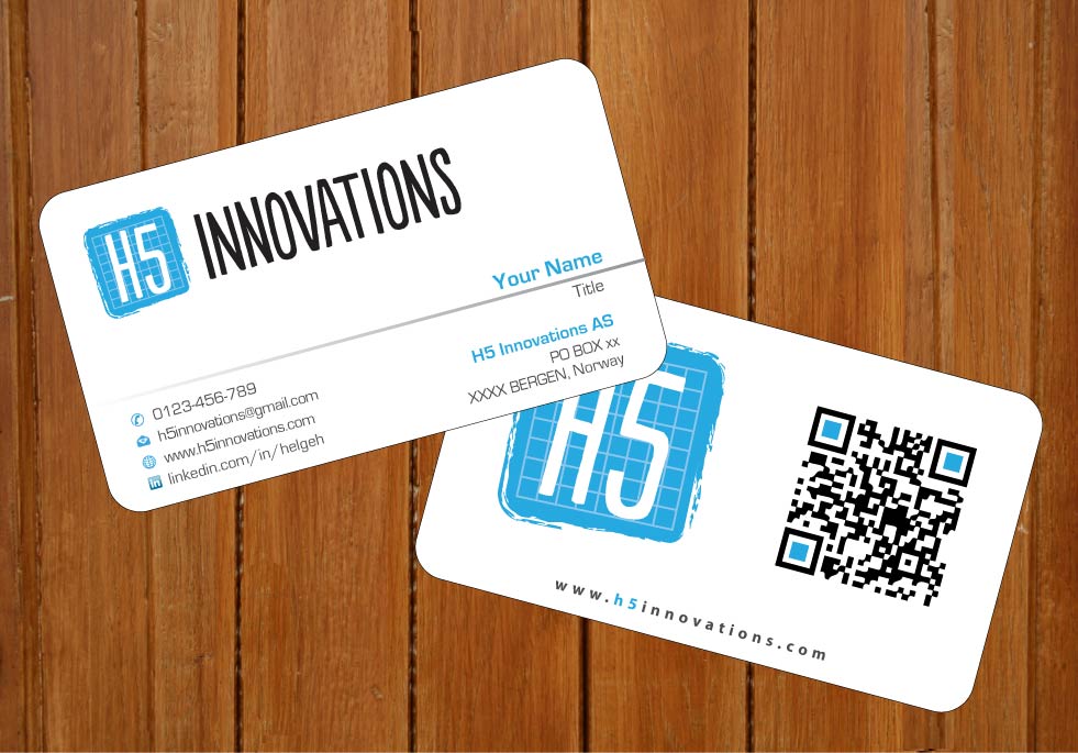 Business Card Design by Sbss for H5 Innovations | Design #1682662