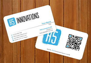 Business Card Design by Sbss for H5 Innovations | Design: #1682662