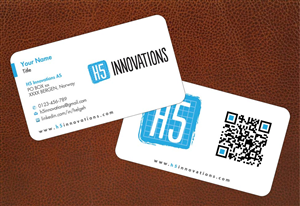 Business Card Design by Sbss for H5 Innovations | Design: #1682668