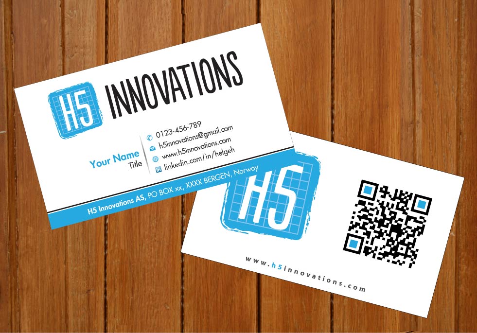 Business Card Design by Sbss for H5 Innovations | Design #1682680