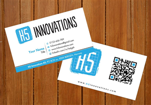 Business Card Design by Sbss for H5 Innovations | Design: #1682680