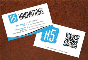 Business Card Design by Sbss for H5 Innovations | Design: #1682684