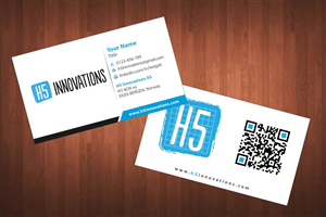 Business Card Design by Sbss for H5 Innovations | Design: #1682689