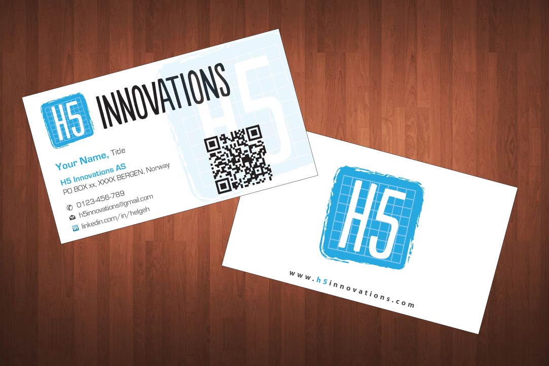 Business Card Design by Sbss for H5 Innovations | Design #1682692