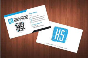Business Card Design by Sbss for H5 Innovations | Design: #1682702