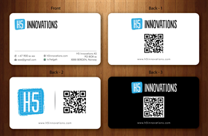 Business Card Design by Sbss for H5 Innovations | Design: #1682707