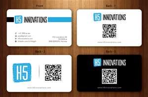 Diseño de Tarjeta de Presentación por Sbss para H5 Innovations | Diseño: #1682723