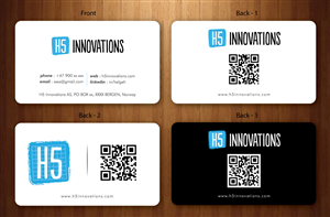 Diseño de Tarjeta de Presentación por Sbss para H5 Innovations | Diseño: #1682741