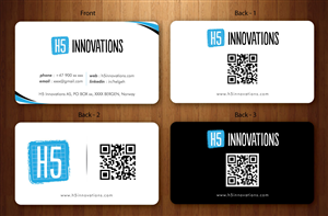 Diseño de Tarjeta de Presentación por Sbss para H5 Innovations | Diseño: #1682749