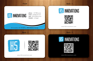 Diseño de Tarjeta de Presentación por Sbss para H5 Innovations | Diseño: #1682764