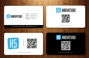 Diseño de Tarjeta de Presentación por Sbss para H5 Innovations | Diseño: #1682772