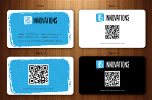 Diseño de Tarjeta de Presentación por Sbss para H5 Innovations | Diseño: #1682798