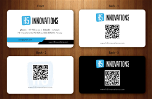Diseño de Tarjeta de Presentación por Sbss para H5 Innovations | Diseño: #1682808