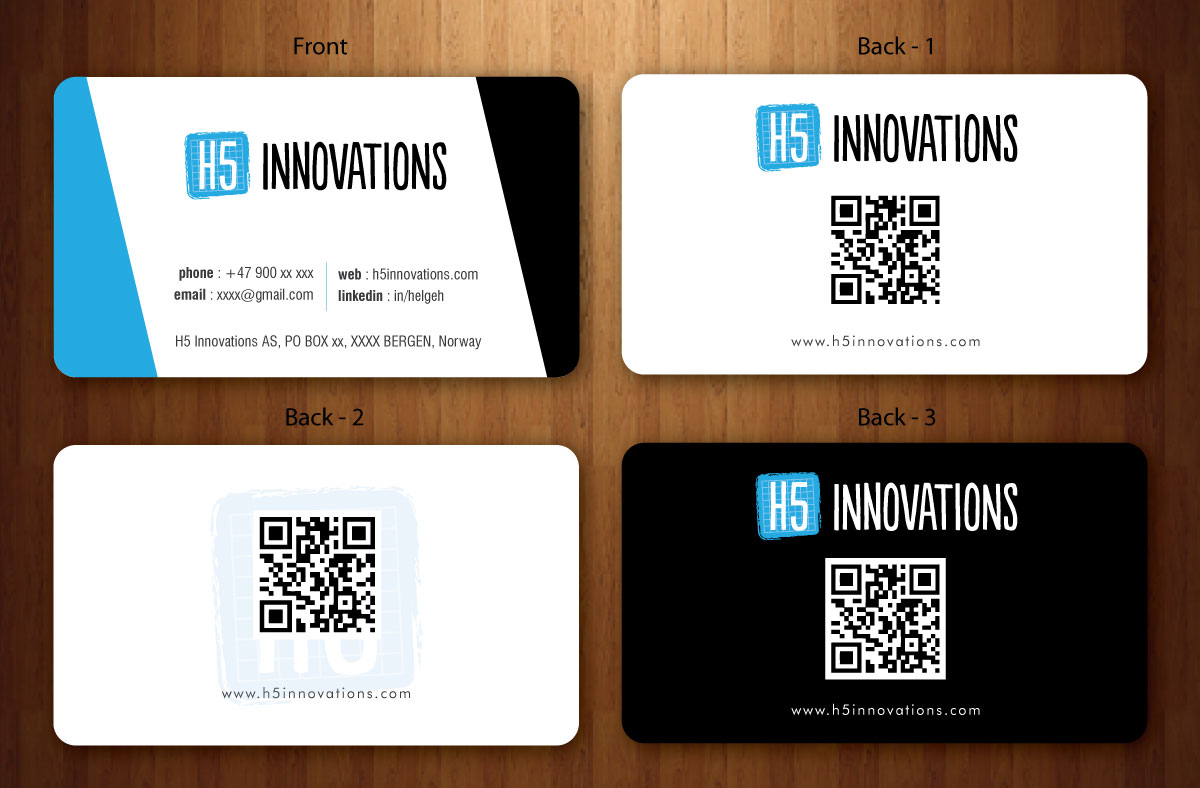 Business Card Design by Sbss for H5 Innovations | Design #1682812