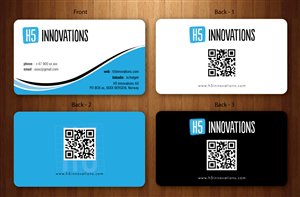 Diseño de Tarjeta de Presentación por Sbss para H5 Innovations | Diseño: #1682818