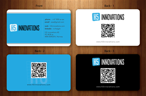 Diseño de Tarjeta de Presentación por Sbss para H5 Innovations | Diseño: #1682838