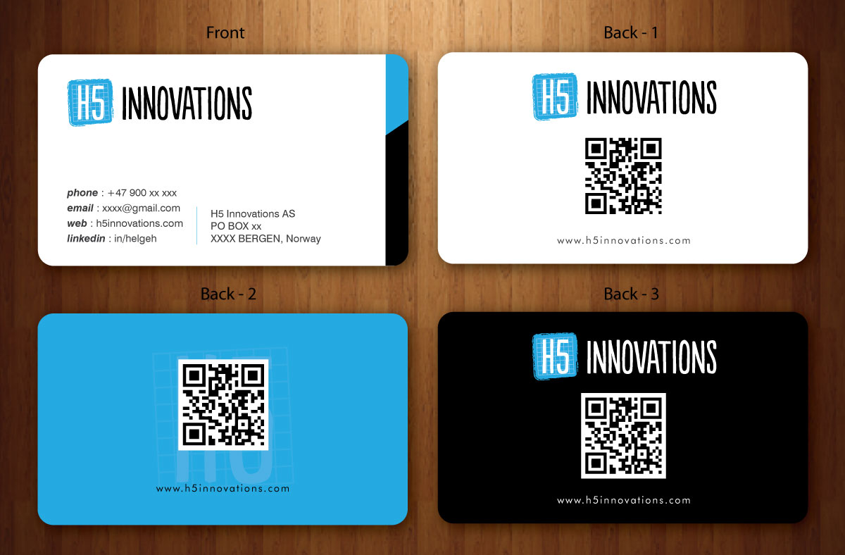 Business Card Design by Sbss for H5 Innovations | Design #1682867