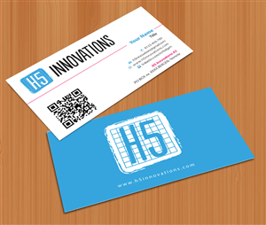 Diseño de Tarjeta de Presentación por Sbss para H5 Innovations | Diseño: #1688830