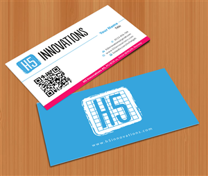 Diseño de Tarjeta de Presentación por Sbss para H5 Innovations | Diseño: #1688883