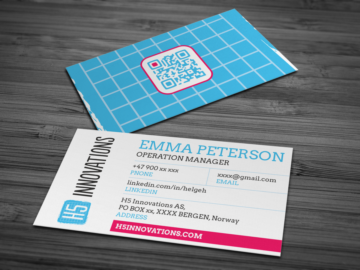 Business Card Design by HYPdesign for H5 Innovations | Design #1689671