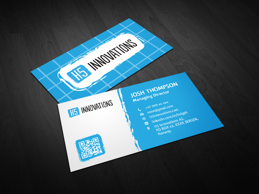 Business Card Design by Owaisias for H5 Innovations | Design #1678012