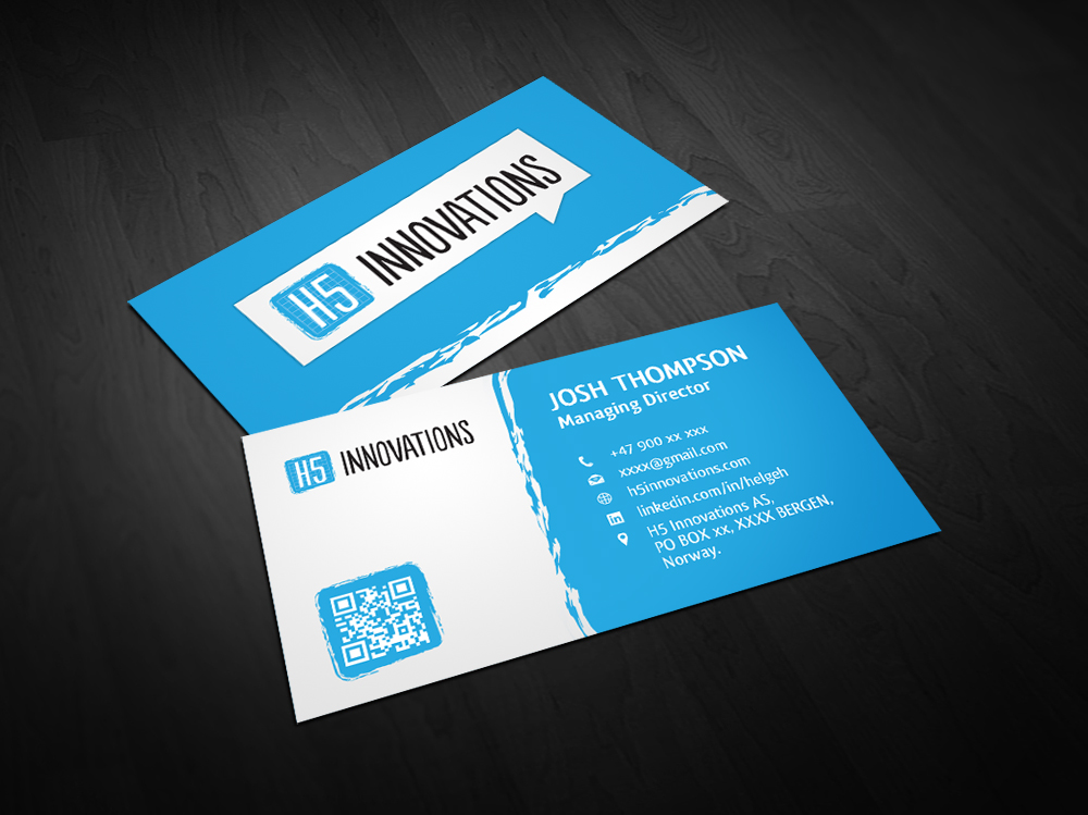 Business Card Design by Owaisias for H5 Innovations | Design #1678018