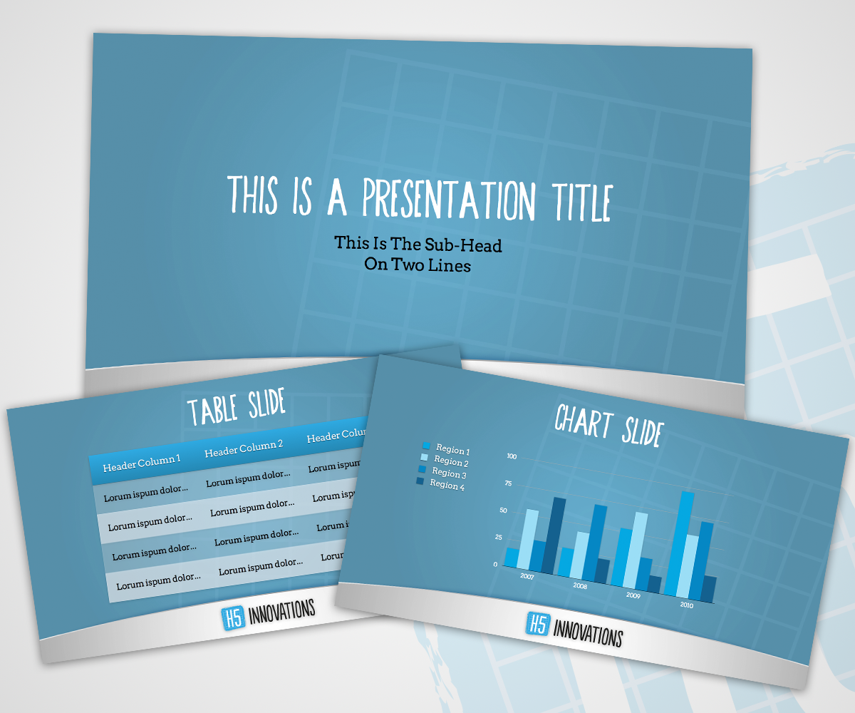 Design de PowerPoint par Christopher Miller pour H5 Innovations | Design #1702525