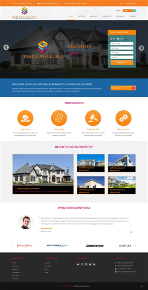 Web Design by pb for this project | Design #6483068