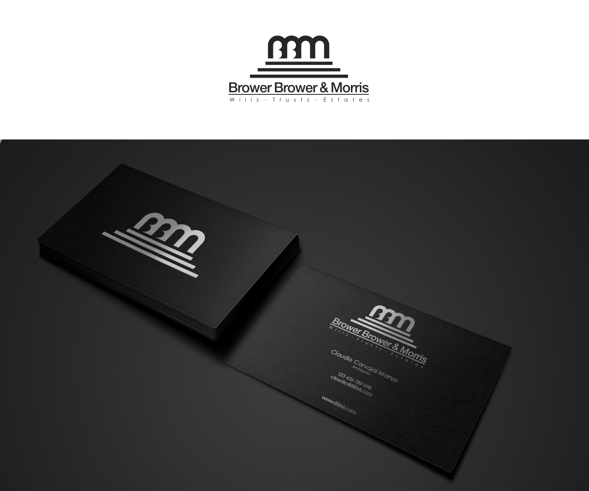 Diseño de Logo por QuattroCreative para Brower Brower & Morris | Diseño #6464882