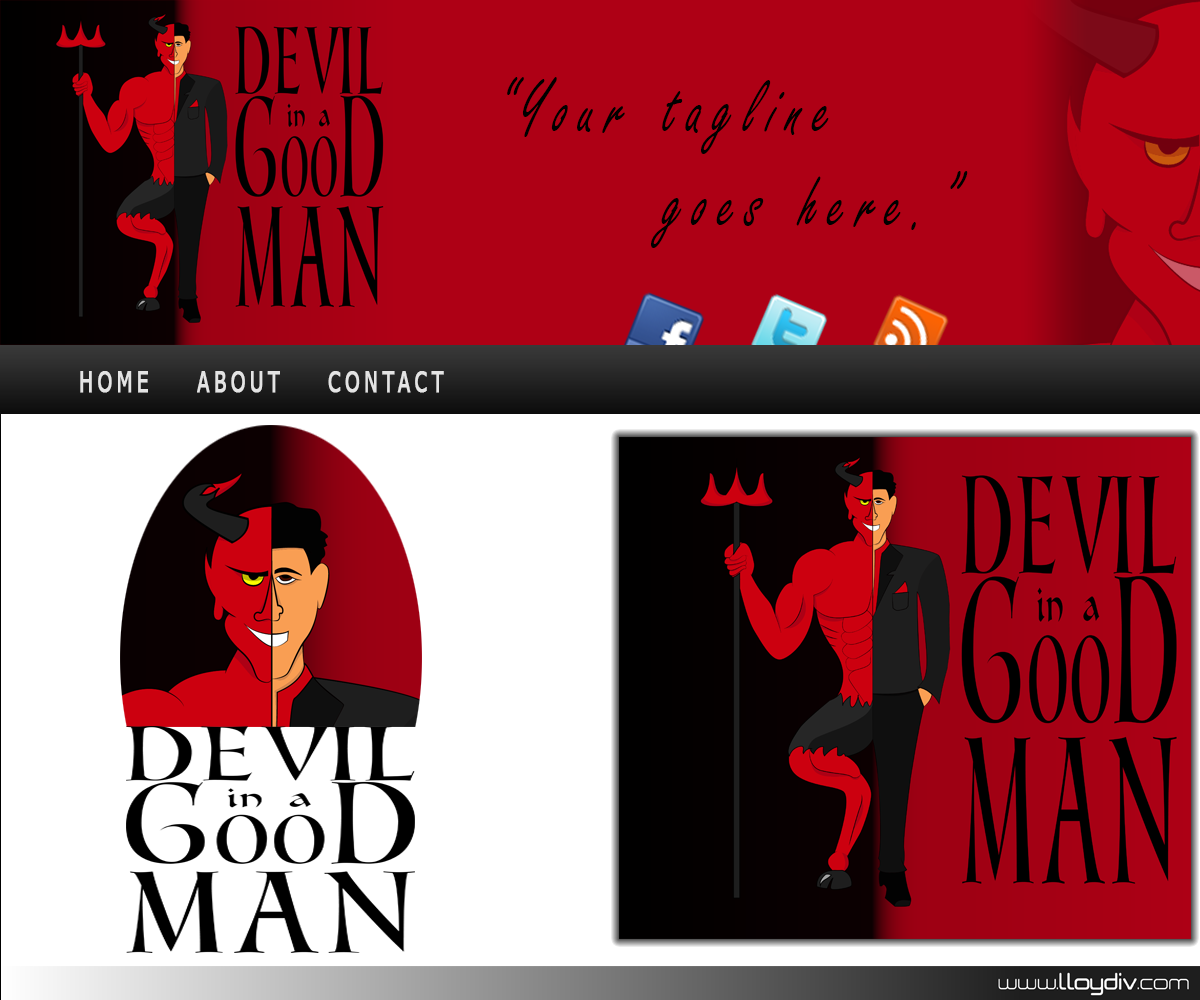 Logo Design by lloydIV for Devil in a Good Man | Design #1708739