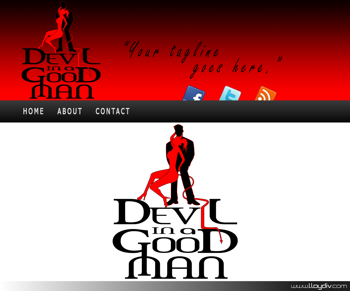 Logo Design by lloydIV for Devil in a Good Man | Design #1722209