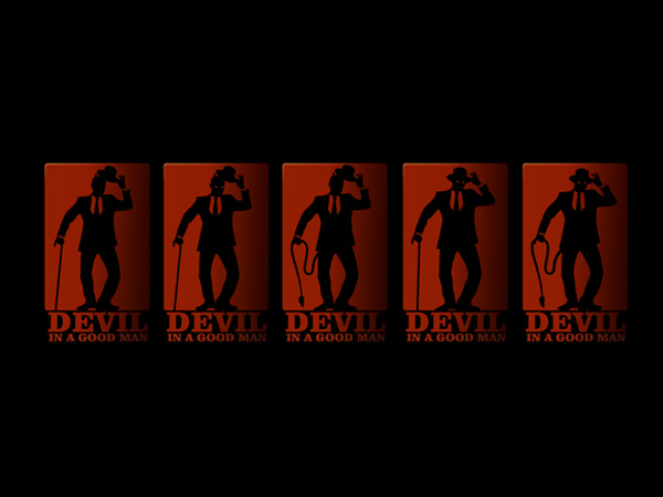 Logo Design by Jaroslaw for Devil in a Good Man | Design #1715125