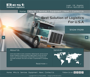 Web Design by NirmalCreation for this project | Design: #1681522