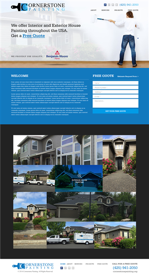 Web-Design von A.D.S für dieses Projekt | Design: #6515993
