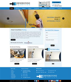 Web-Design von harmi_199 für dieses Projekt | Design: #6493322
