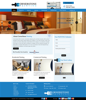 Web-Design von harmi_199 für dieses Projekt | Design: #6493331